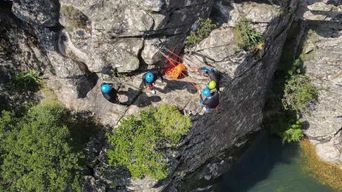 San Teodoro : Canyoning dans le Rio Pitrisconi avec transfert en 4X4