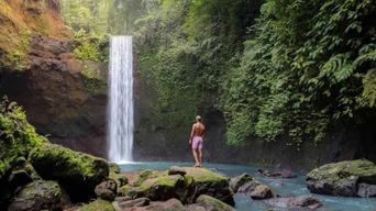Ubud : Cascades, temple de l'eau et rizières en terrasses visite privée