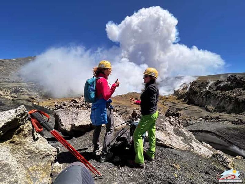 Catane : Cratères du sommet de l'Etna du Nord en 4x4