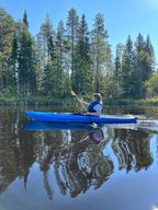 Rovaniemi : Aventure guidée en kayak en milieu sauvage