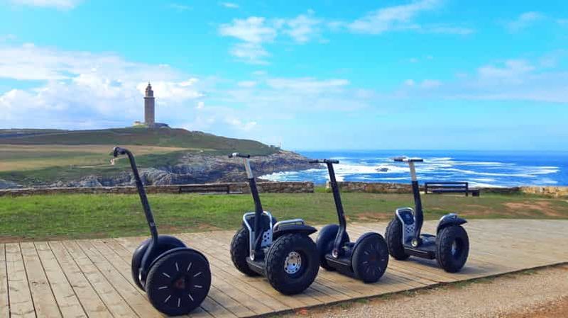 La Corogne : Visite en Segway de la Tour d'Hercule