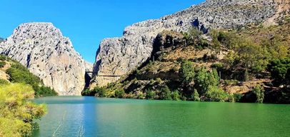 Caminito del Rey et village blanc avec tapas depuis Malaga