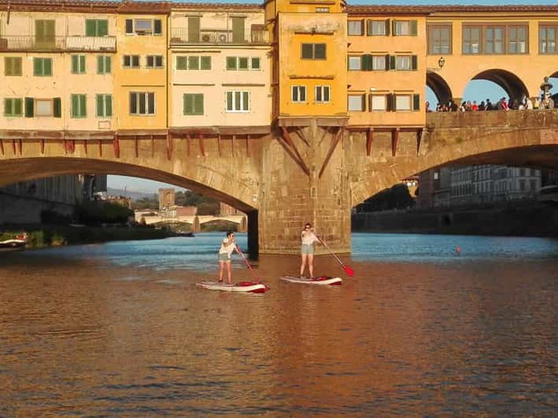 Florence : Visite du Ponte Vecchio et des Ponts en Paddle Boarding