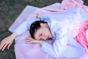 Séoul : Location de Hanbok avec entrée au Palais Gyeongbokgung