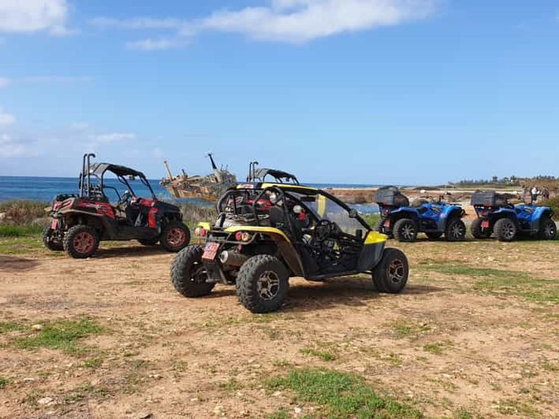 Paphos : Safari en buggy dans la péninsule d'Akamas avec déjeuner