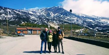 Au départ de Taormine, Naxos et Letojanni : excursion d'une demi-journée à l'Etna