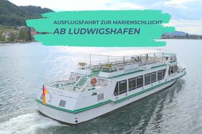 Lac de Constance : croisière vers les gorges de la Vierge à partir de Ludwigshafen
