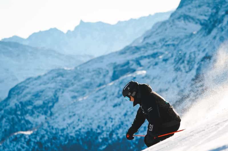 École de ski de Saint-Moritz : cours de ski privé le matin