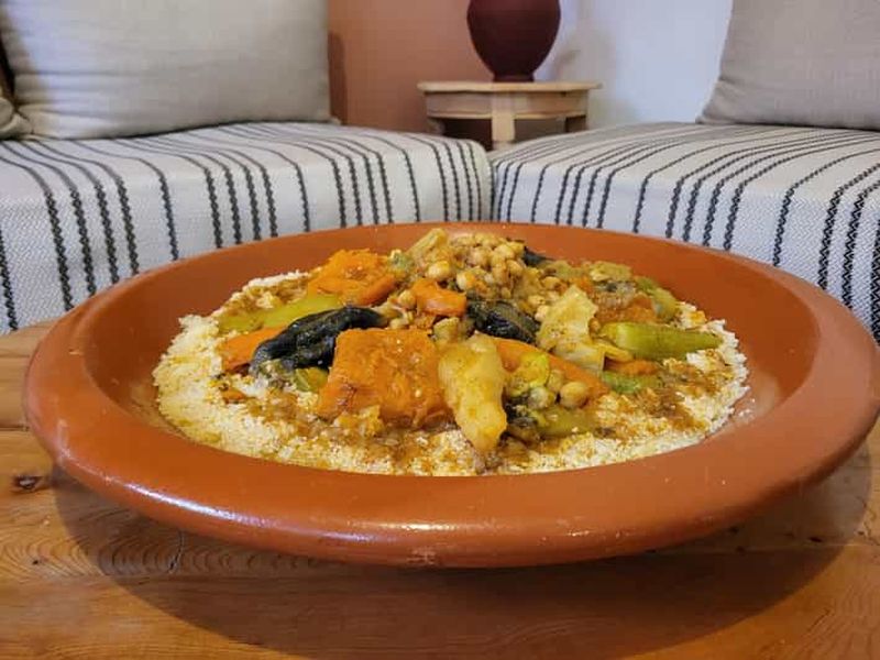Marrakech : Cours de cuisine de couscous du vendredi dans la médina