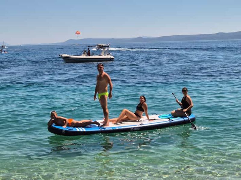 Bol : Location de Stand Up Paddle Board sur la plage de Zlatni Rat