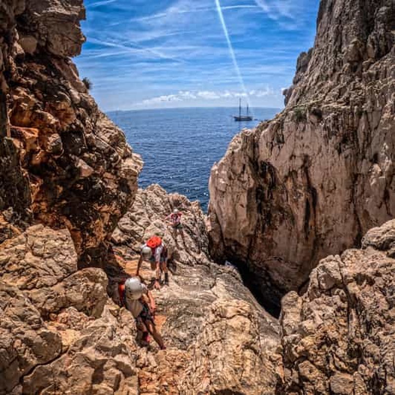 Marseille : Sormiou Via Corda dans les Calanques - Niveau 1