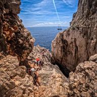 Marseille : Sormiou Via Corda dans les Calanques - Niveau 1