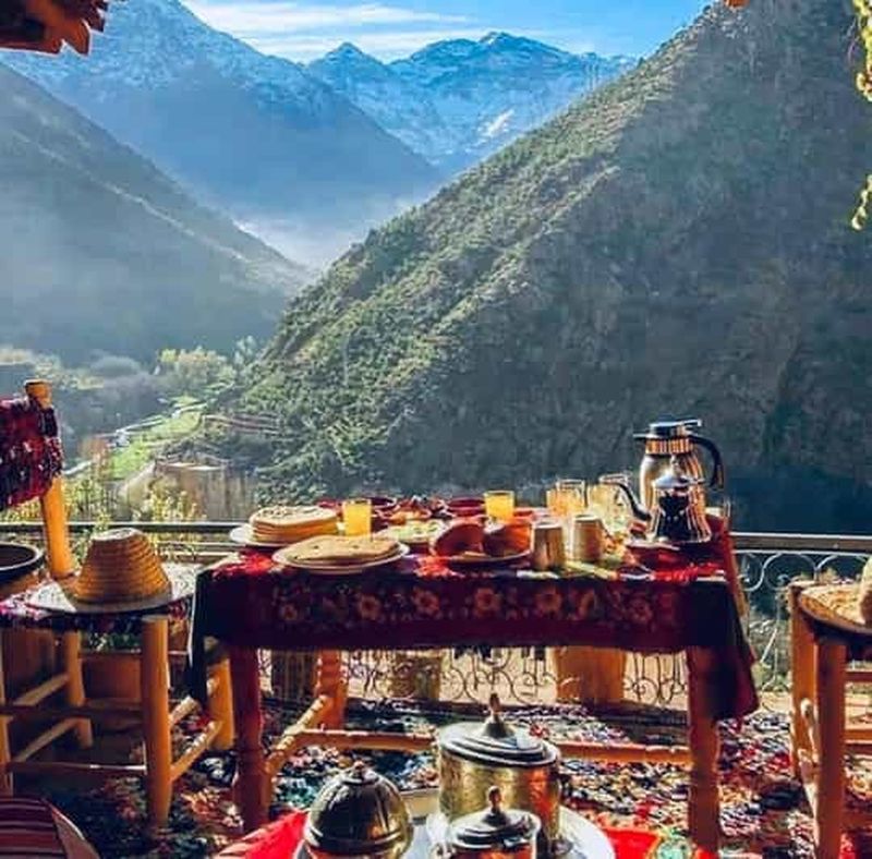 Au départ de Marrakech : Excursion au village d'Imlil et au plateau du Kik