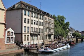 Strasbourg : visite à pied et croisière fluviale