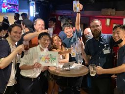 Tokyo : Fête de Noël des amis : boissons à volonté et gâteaux