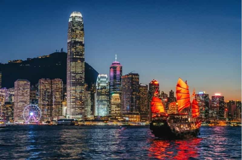 Hong Kong : visite du tramway du Victoria Peak et croisière avec buffet