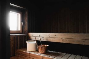 Rovaniemi : sauna privé et salon