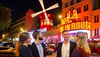 Paris : Tour Eiffel, dîner-croisière et spectacle au Moulin Rouge