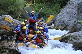 Parc Pollino : Rafting dans les gorges de Lao