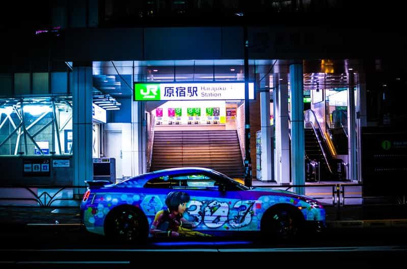 Tokyo : rencontre autour des voitures JDM à Daikoku avec une R35 Itasha de 600 ch
