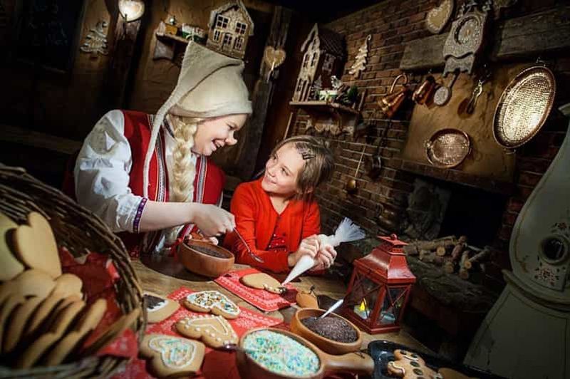 Rovaniemi : visite guidée du parc Santa avec transferts à l'hôtel