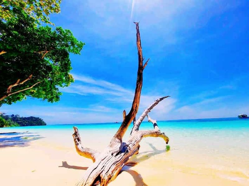 Ko Lanta : Koh Rok et Koh Haa : excursion en bateau à moteur pour la plongée en apnée
