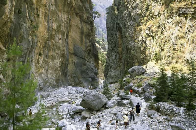 Depuis Réthymnon : randonnée d'une journée dans les gorges de Samaria, prise en charge et guide