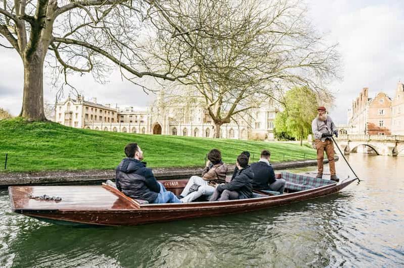 Cambridge : Visite guidée du River Cam Punting Tour