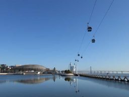 Lisbonne : Télécabine du Parc des Nations Téléphérique à sens unique