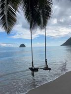 Le Diamant - Romantisme pour 2 - Petit-déjeuner les pieds dans le sable et vue sur la mer