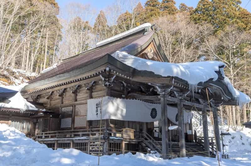 Nagano : visite du sanctuaire Togakushi et du parc des singes des neiges de Jigokudani