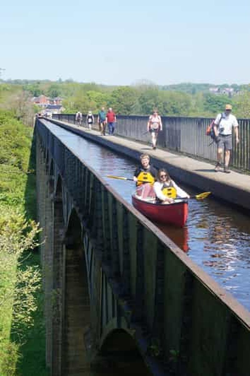 Llangollen : Croisière en kayak ou en canoë sur l'aqueduc