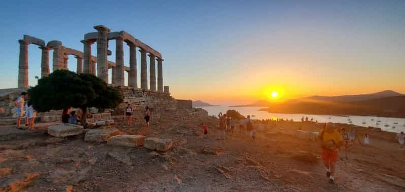 Athènes : Cap Sounio et Temple de Poséidon avec audioguide