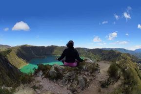 Excursion d'une journée à la lagune de Quilotoa