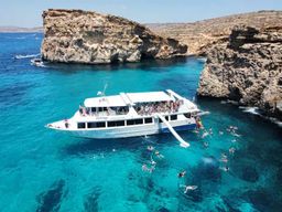 Sliema : croisière vers Comino, lagon de cristal et lagon bleu