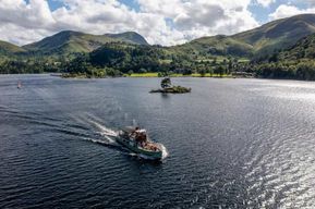 Croisière aller-retour dans le district lacustre d'Ullswater depuis l'embarcadère de Glenridding