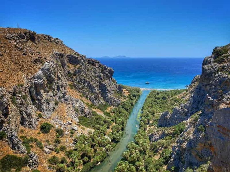 Preveli - Triopetra - Agios Pavlos Excursion en bateau