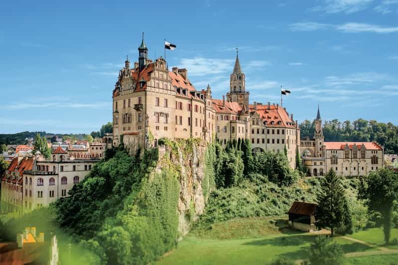 La ville de Sigmaringen : Entrée au château des Hohenzollern & audio guide