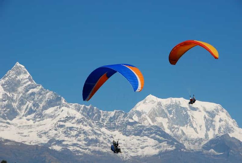 Pokhara : Voyage d'aventure en parapente avec photos et vidéos