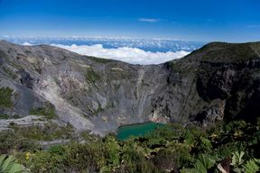 San Jose : Volcan Irazú, ville de Cartago et vallée d'Orosi