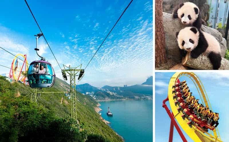 Hong Kong : billet d'entrée pour Ocean Park