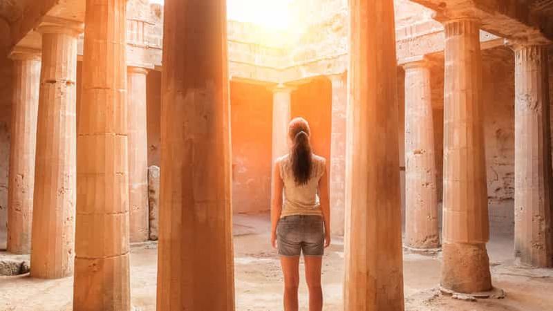 Paphos : visite d'une demi-journée de la ville avec entrée aux tombeaux des rois