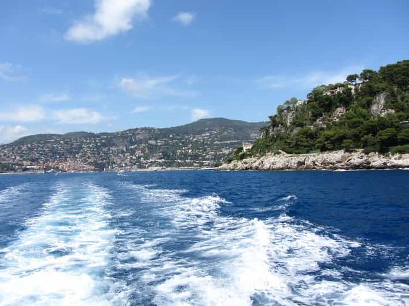 Excursion en bateau à Saint-Jean-Cap-Ferrat avec escale