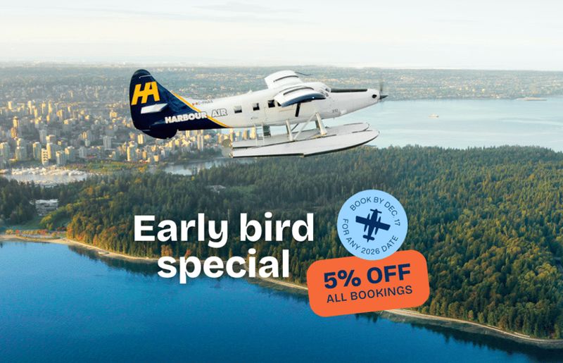 Vancouver : circuit panoramique en hydravion et pont suspendu