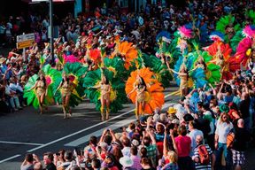 De Tenerife Sud : Défilé du carnaval de Santa Cruz de Tenerife