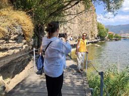 Depuis Tirana : Excursion dans la ville d'Ohrid et le monastère de Saint Naum