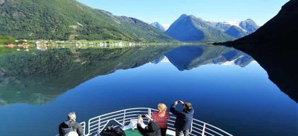 Depuis Balestrand : croisière sur le fjord jusqu'à Fjærland - aller-retour