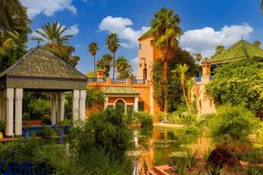 Marrakech : Visite des jardins Majorelle et Menara et tour en calèche