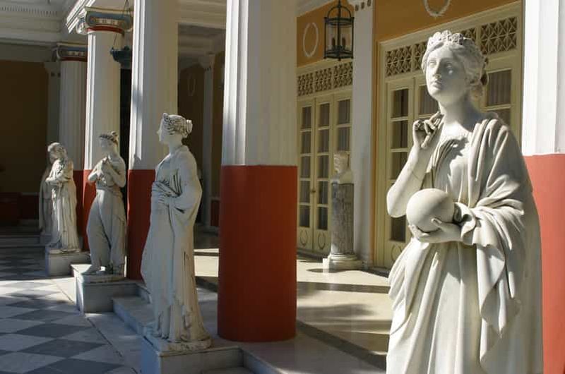 Île de Corfou : Visite de la vieille ville et du palais d'Achilleion en autocar