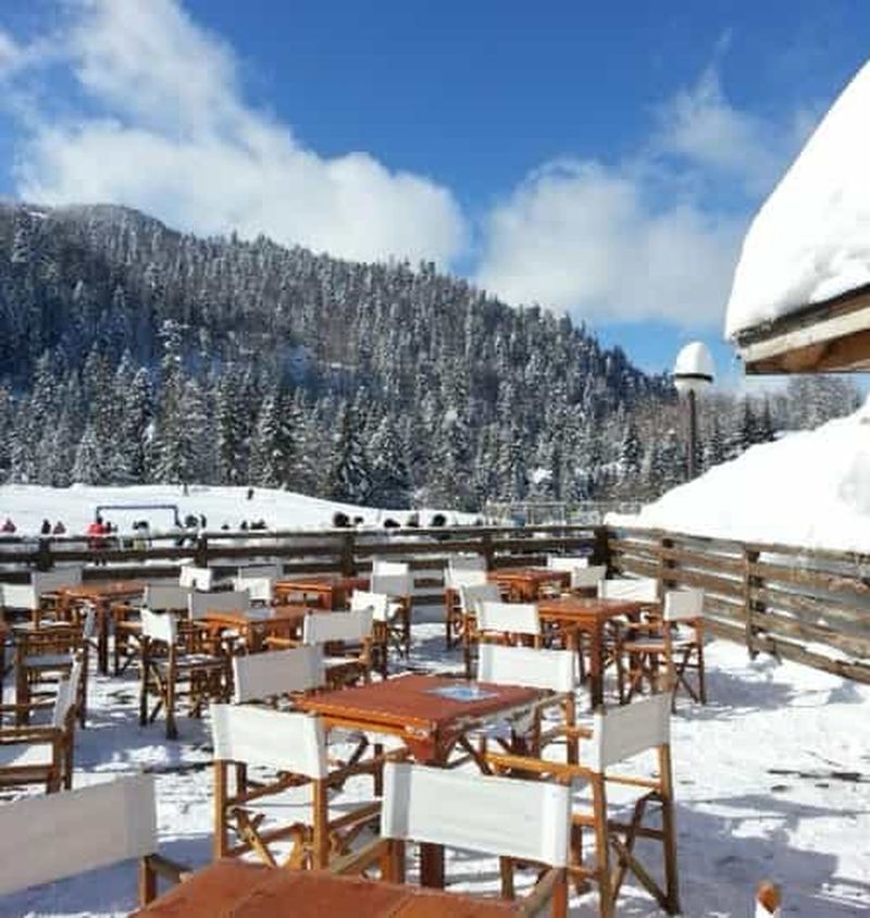 Depuis Tivat : Excursion d'une journée à Kolasin pour le ski et l'aventure hivernale